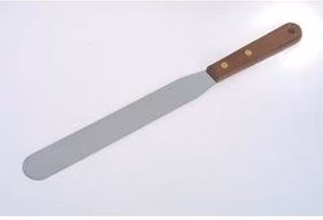 Dexam Stainless Steel Icing Spatula, Silver and Multicolour, 20.5 cm