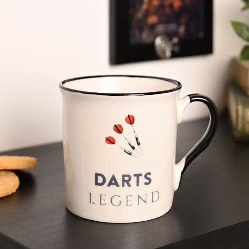 Widdop and Co White Ceramic Darts Mug – 2