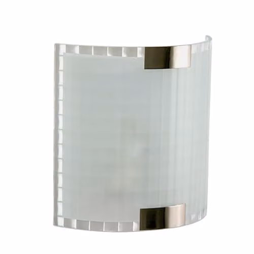 Netlighting Caprice Wall Lamp E14 Grid Design in Silver or White