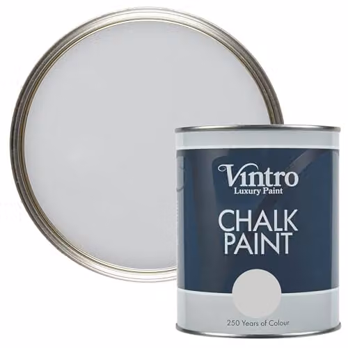 Vintro Bidston Grey Chalk Paint for Furniture, Walls and Woodwork, 1 l