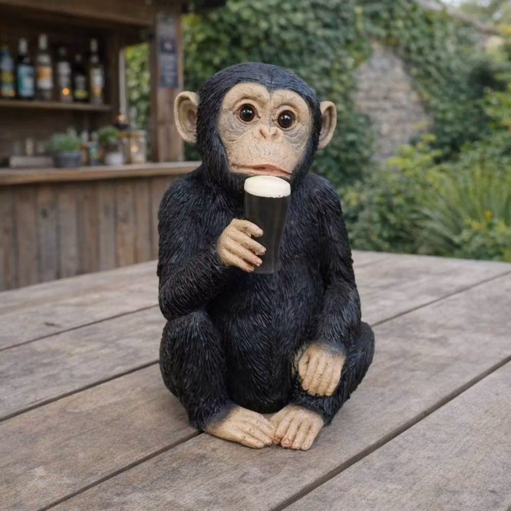 Gifts Direct 2 U McGuinness Monkey Novelty Figurine in Black – 2