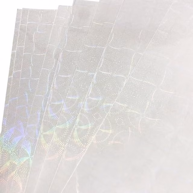 Syntego A4 Windmill Holographic Vinyl Sticker in Multicolour