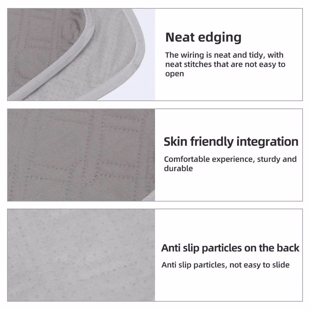 NESTLUNE Washable Waterproof Incontinence Bed Pads for Babies, Grey, W: 60 cm, D: 120 cm – 2