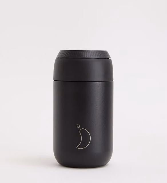 Chilly's Series 2 Travel Coffee Cup, 340ml, Black