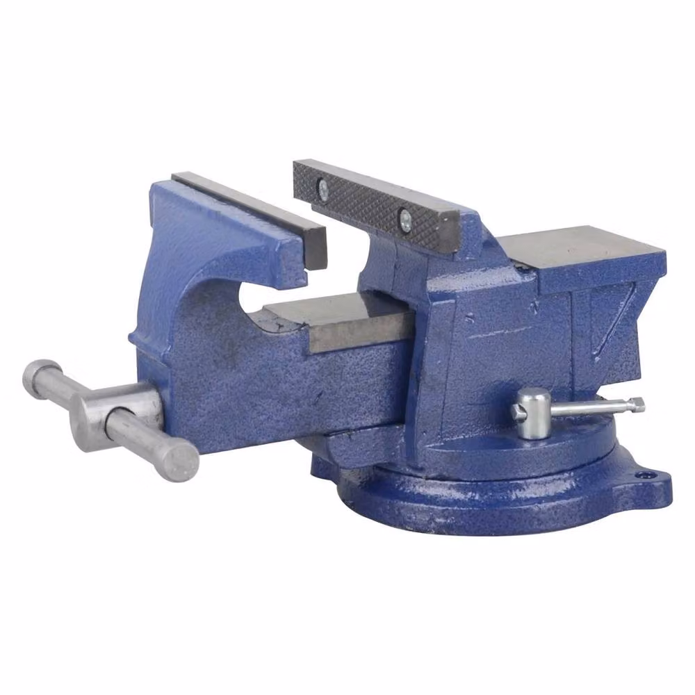SPETLEK Heavy Duty 125mm Rotating Workbench Vice in Blue – 2