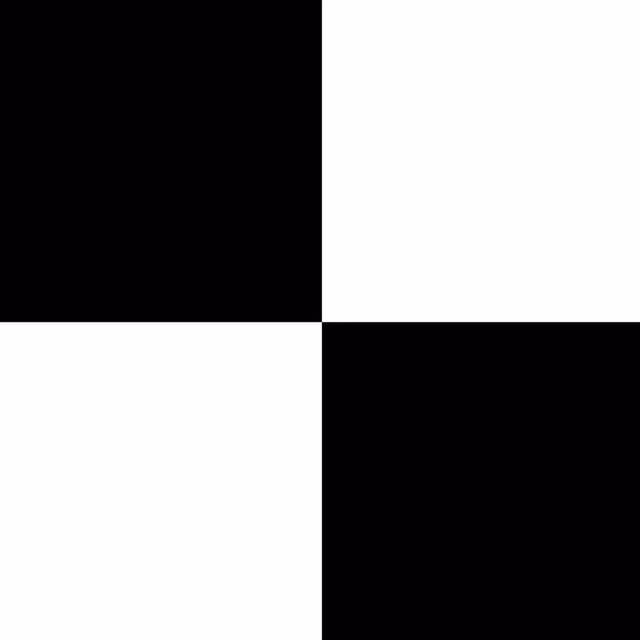 Arthouse Self-Adhesive Retro Geometric Tile-Look Floor Tiles in Black and White, 10 Tiles Per Pack, W/D/H: 30.5 x 30.5 x 0.3 cm – 1