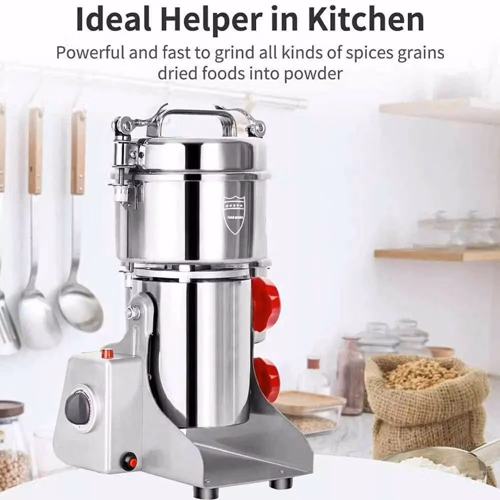 SPETLEK 3000W Electric Grain Grinder and Cereal Mill in Silver – 2