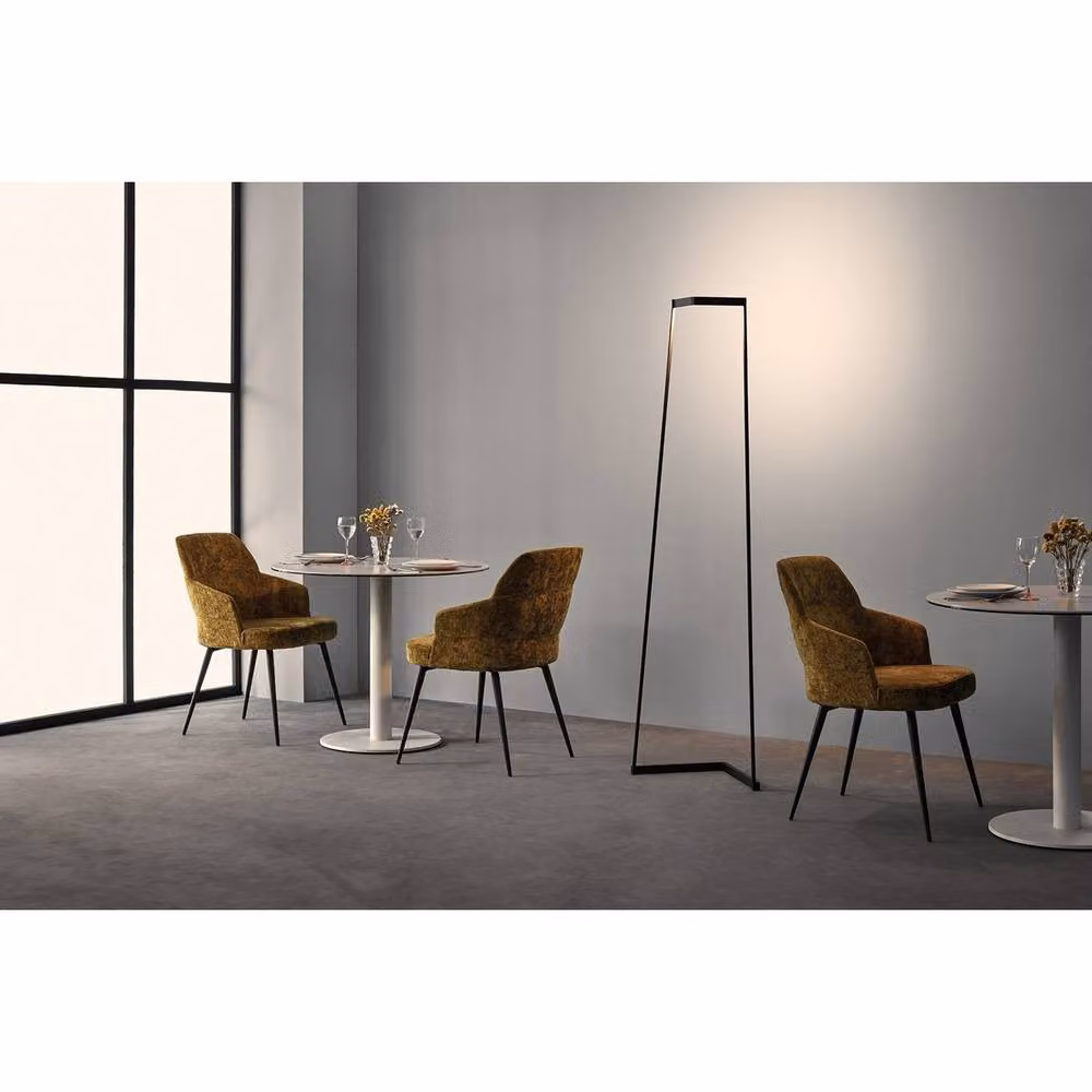 Netlighting Minimalist White LED Floor Lamp with 20W Warm White Light and 1500lm Output – 2