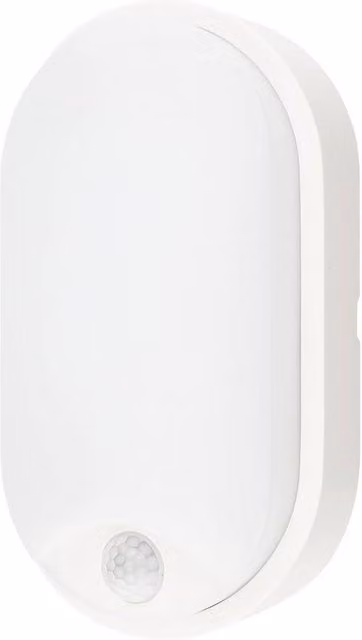 Netlighting SENSITIVE LED Outdoor Flush Motion Sensor Light, White, W/D/H: 21.2 x 11.9 x 6 cm