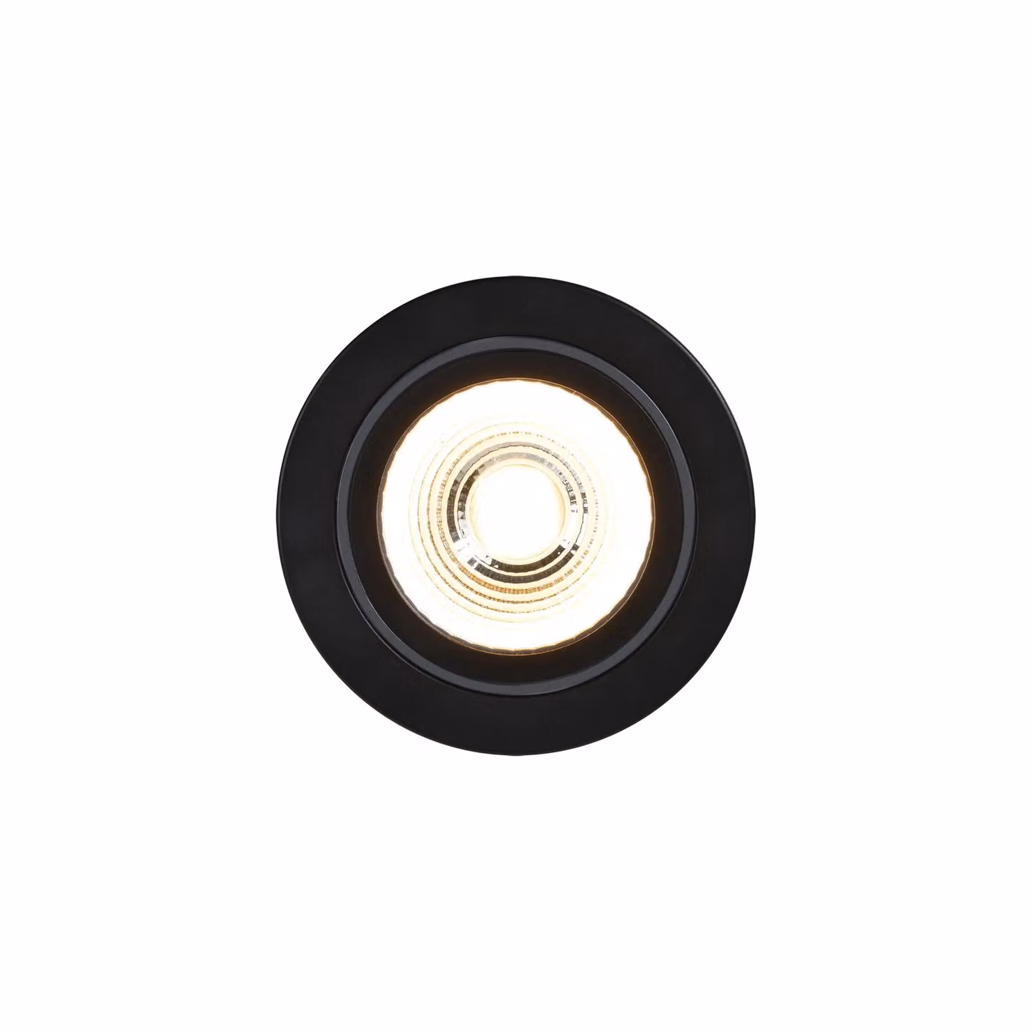 Nordlux Alec Black Recessed LED Downlight, IP44 Warm White 3000k, Dimmable – 2