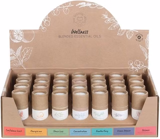 KDMK Essential Oil Bliss Blended Aromatherapy Set in Multicolour and Yellow