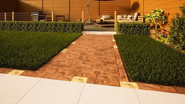 PBSL Group U3 Structured Ceramic Field Tile in Beige and Brown, W/D/H: 21.0 x 50.0 x 5.0 cm