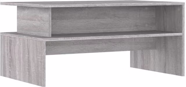 Berkfield Home Grey Sonoma Coffee Table, W: 90 cm, D: 55 cm, H: 42.5 cm – 1