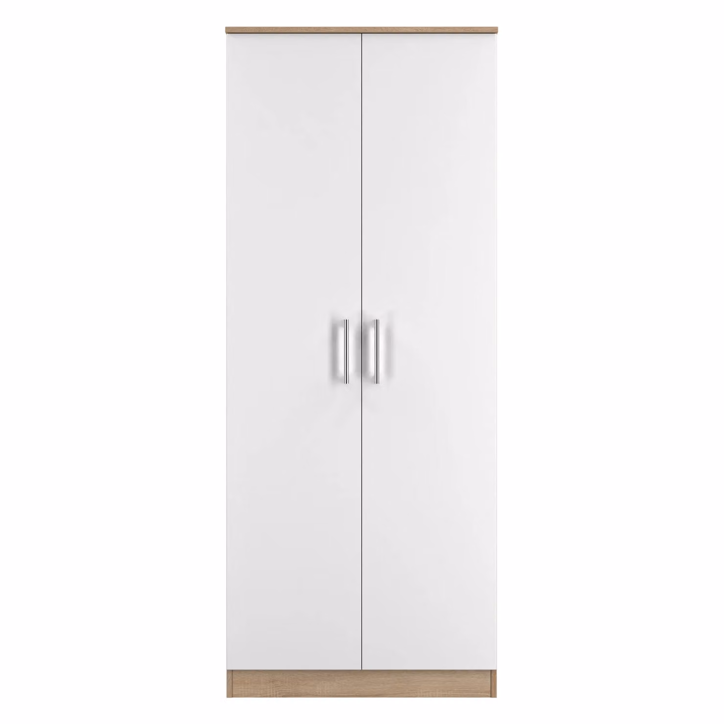 Ready Assembled 2 U Cornwall 2 Door Wardrobe in White – 2