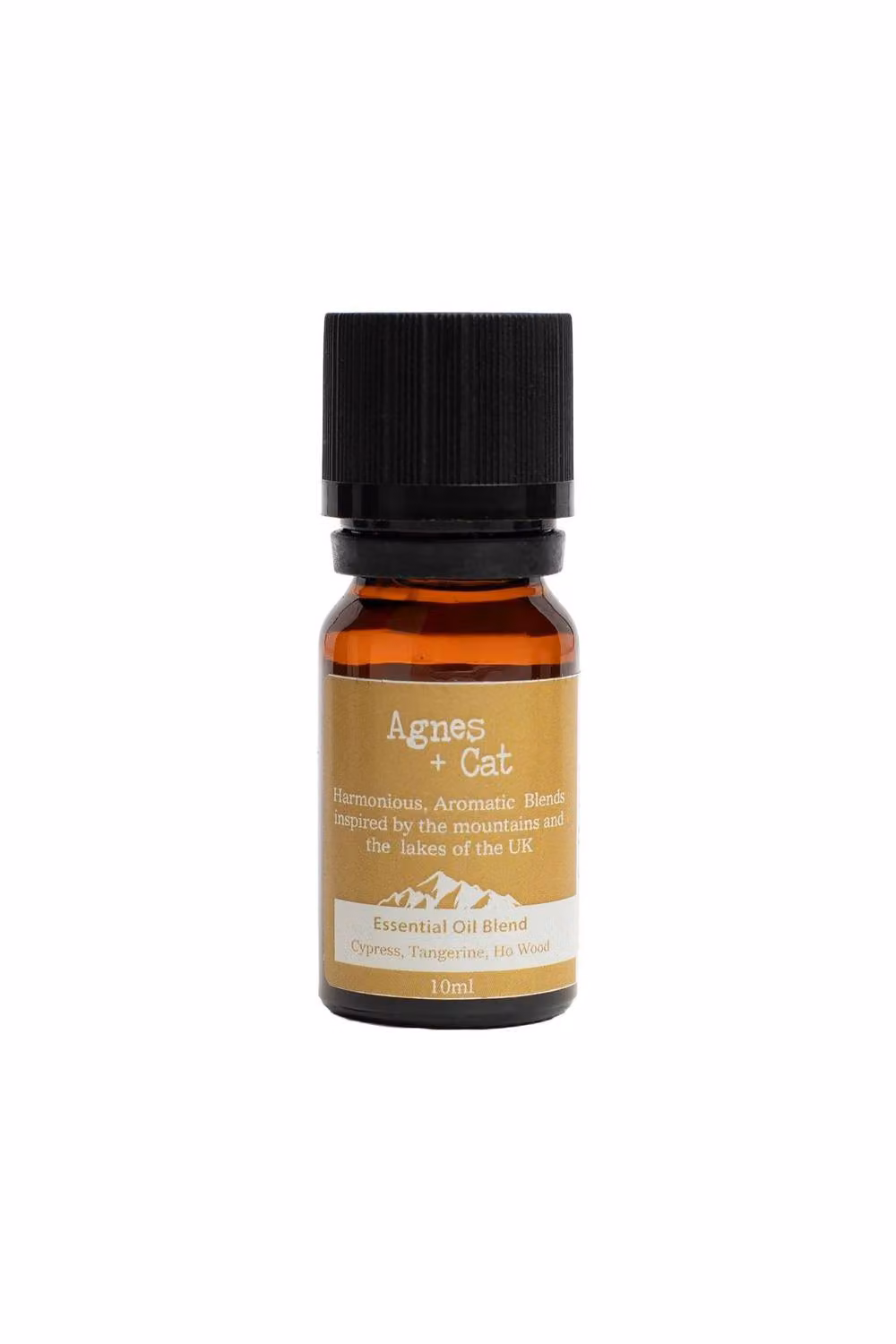 Agnes + Cat Scafell Pike Essential Oil Blend with Cypress and Tangerine in an Amber Glass Bottle – 3