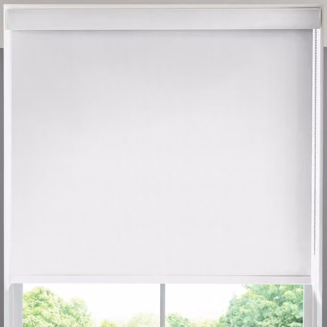 Terrys Made to Measure White Blackout Roller Blind