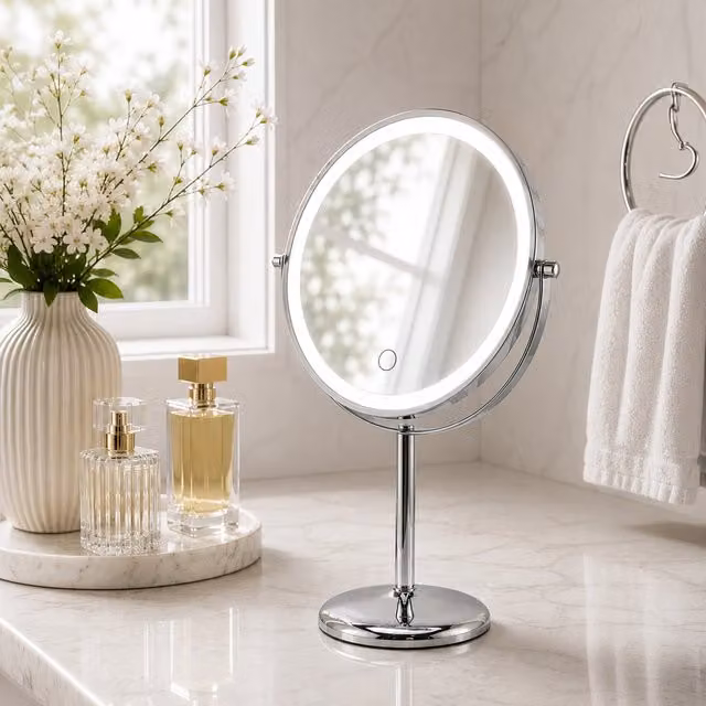 Showerdrape Silver Shower Curtain