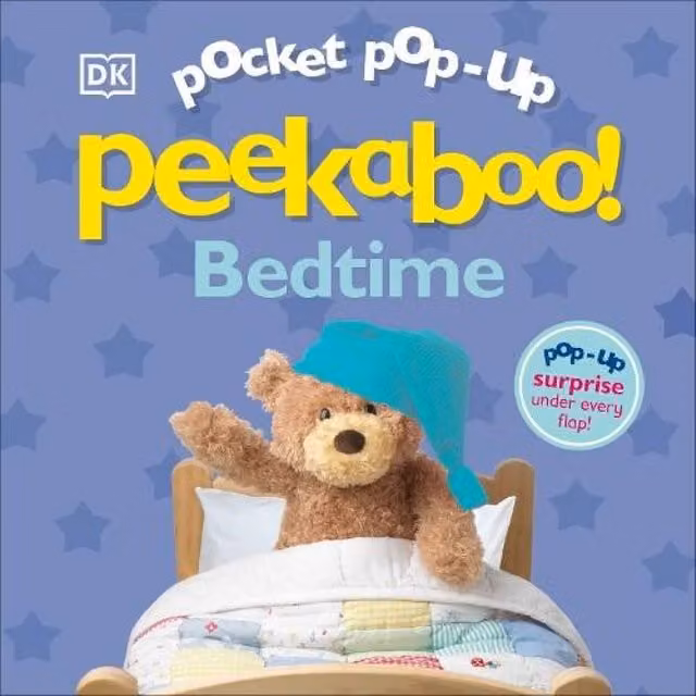 DK Pocket Pop-Up Peekaboo Bedtime Board Book, Multicolour