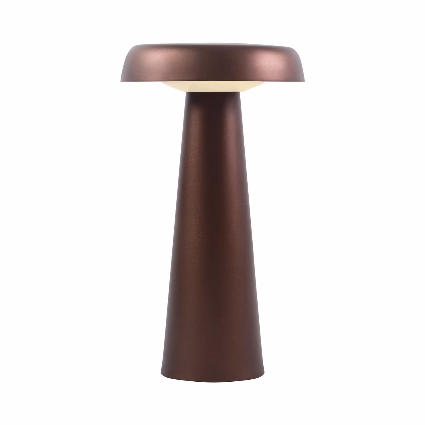 Nordlux Arcello Portable LED Outdoor Table Lamp in Gold and Brown Metal with IP54 Rating – 1