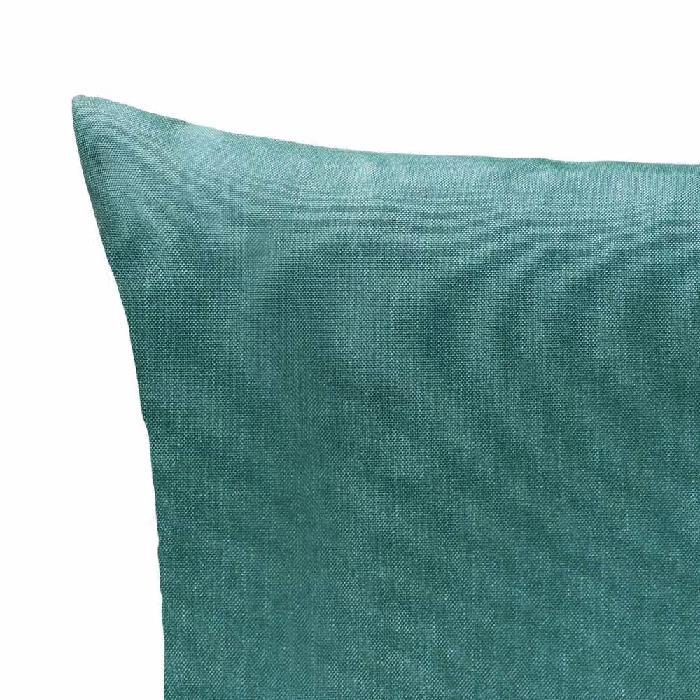 Luxury Living Water-repellant Summer Outdoor Cushion Set, Grey and Green, 2 Pack – 2