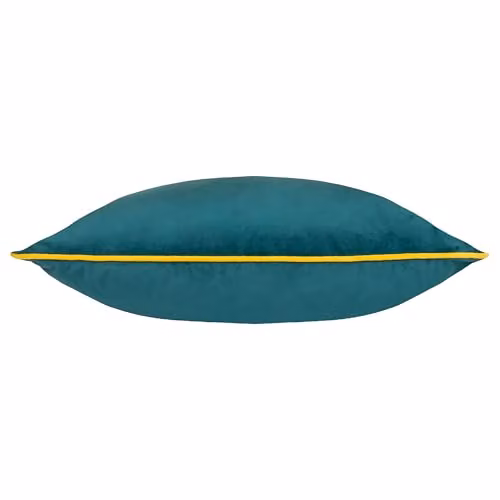 Riva Home Meridian Signature Collection Blue Square Polyester Cushion with Hollow Fibre Filling – 2
