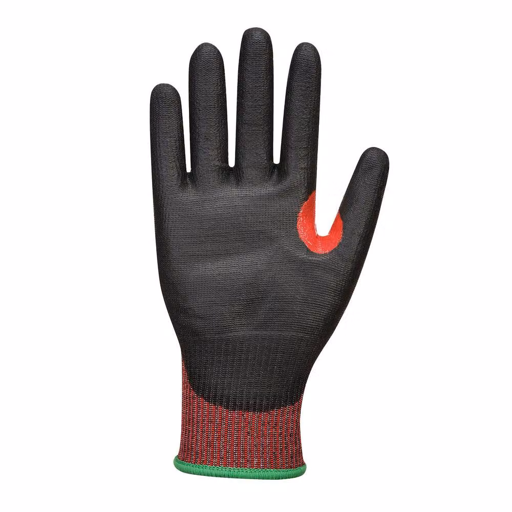 Portwest A670 Cut Resistant Fibre Gloves in Black, Size XS – 2
