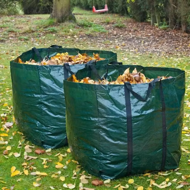 Garden Mile Large Green Garden Refuse Sacks, 74L