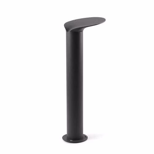 Netlighting Lotus Outdoor LED Bollard Lamp, Grey, 18W, 3000K, IP65 – 1