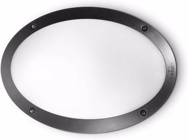 Netlighting Maddi 1 Black Outdoor Flush Ceiling and Wall Light with IP66 Rating and E27 Socket – 2