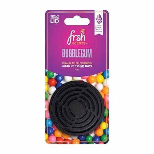 Frsh Scents Bubble-gum Scented Organic Tin Air Freshener, 42g – 2