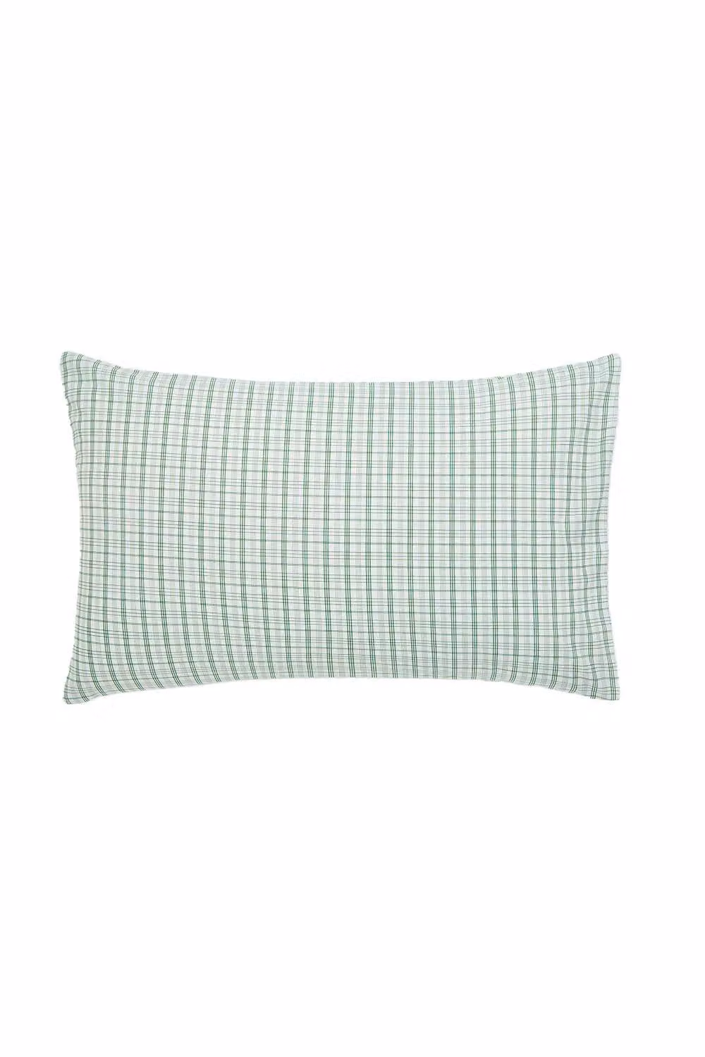 Helena Springfield Tranquil Check Reversible Duvet Cover and Pillowcase Set, Green, W: 200 cm x H: 200 cm – 3