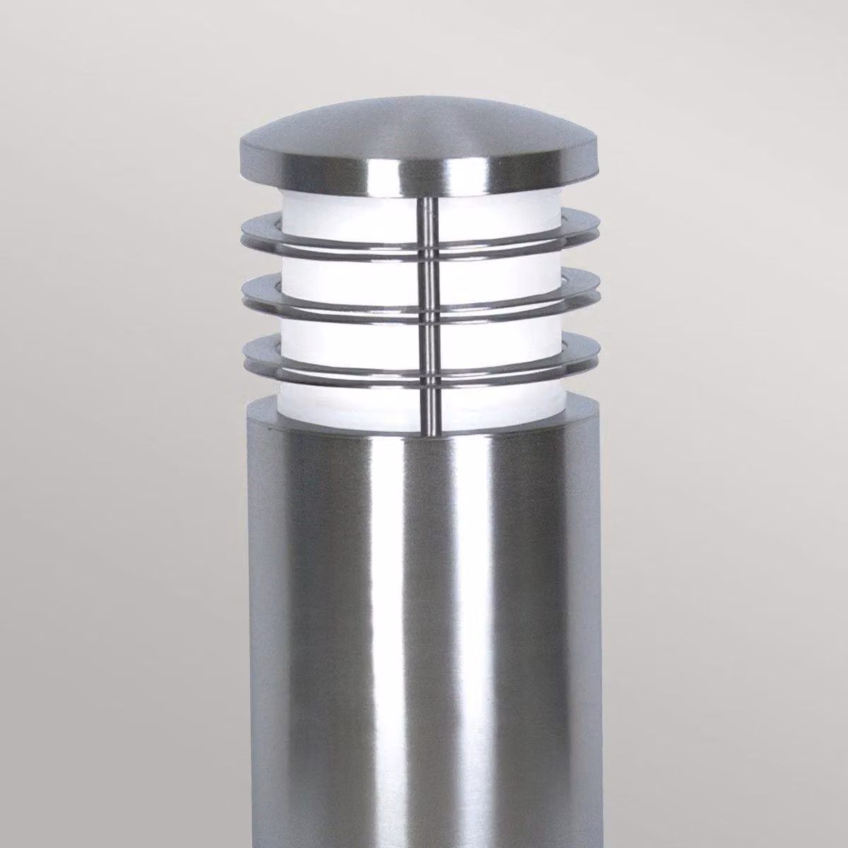 Netlighting Sandbanks Grey Stainless Steel Outdoor Mini Bollard Light IP44 E27 – 2