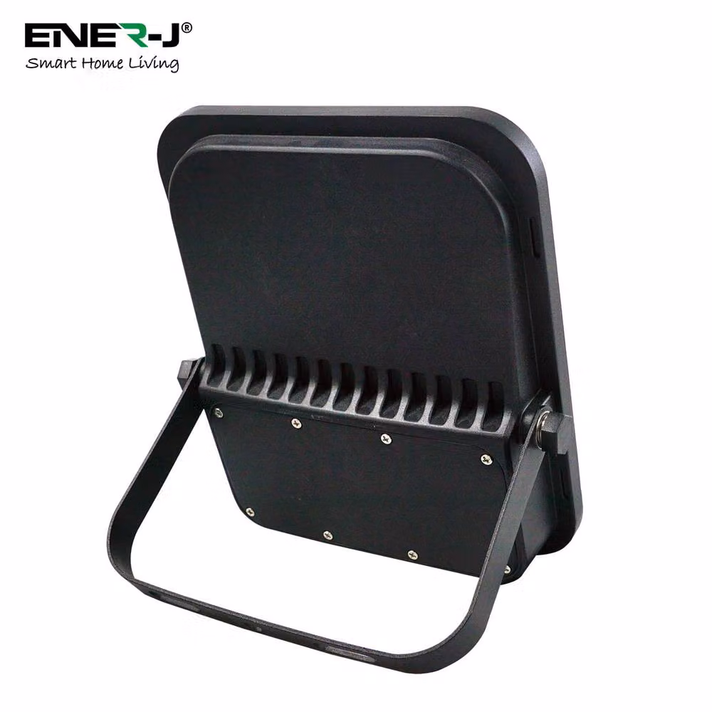 ENER-J 150W White LED Solar Floodlight with 15W Solar Panel and Remote Control – 2