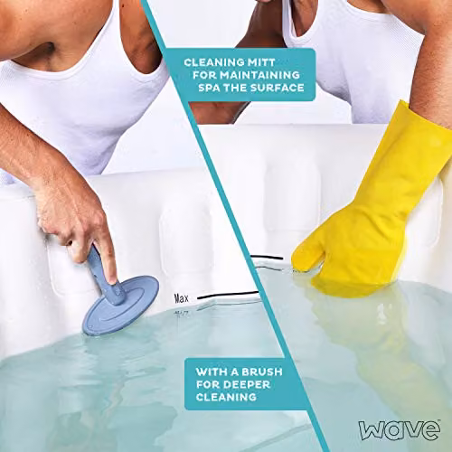 Wave Spas 3 in 1 Hot Tub Cleaning and Maintenance Kit in White – 2