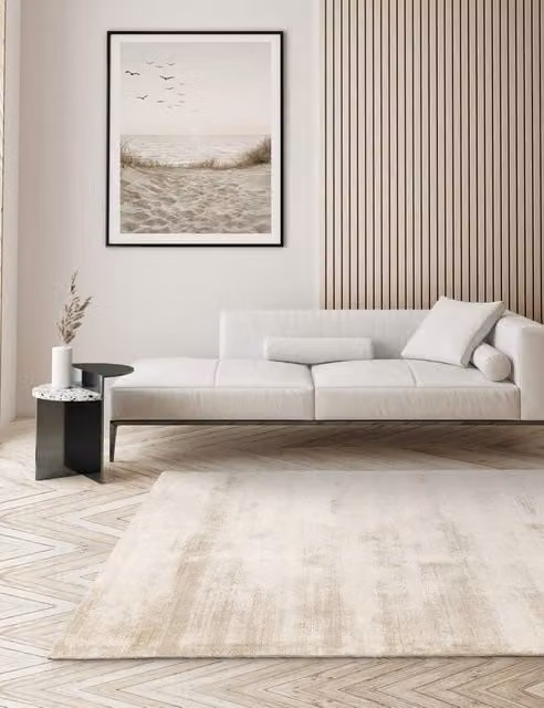 Asiatic Aston Abstract Woven Rug in Sand
