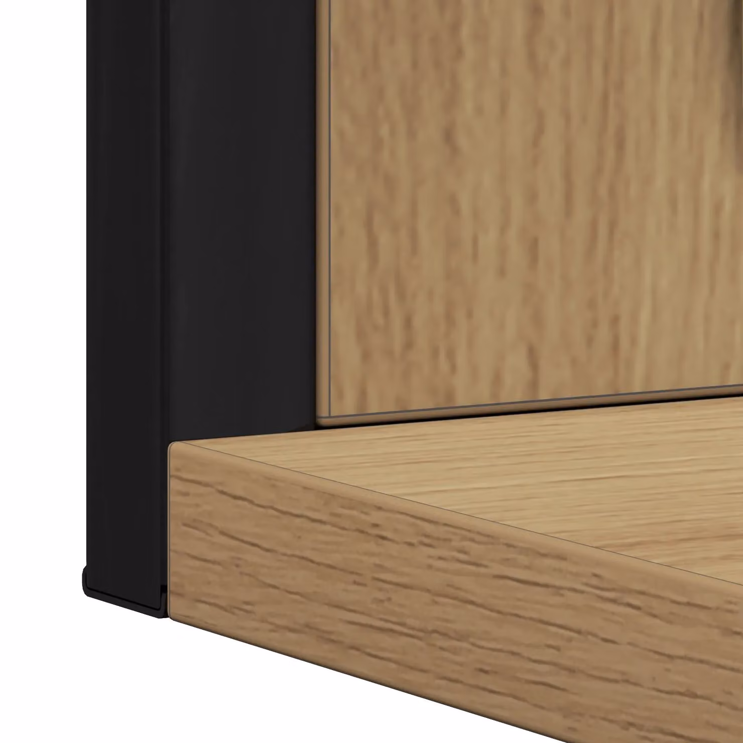 Berkfield Home Artisan Oak Rectangular Bathroom Wall Mirror in Brown, W/D/H: 50 x 12 x 60 cm – 5