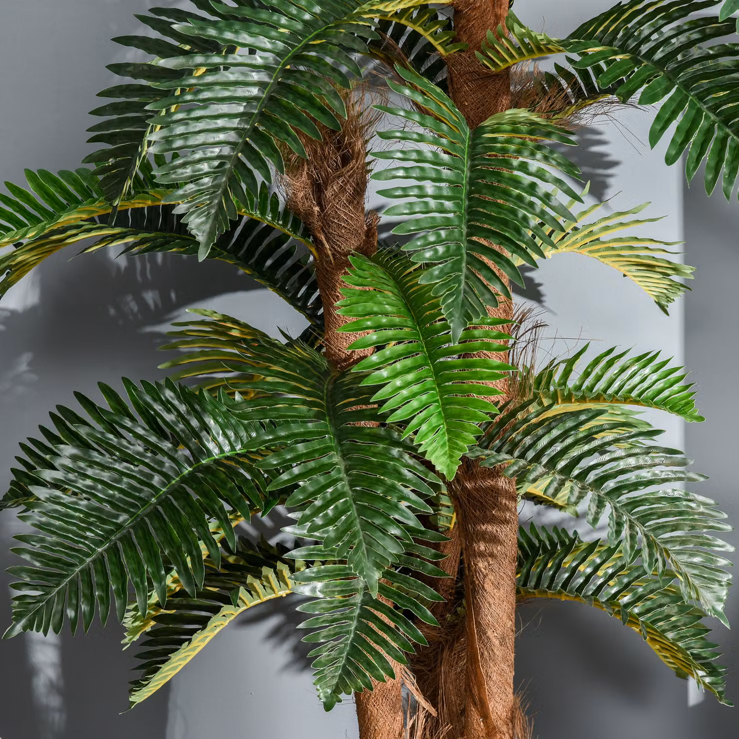 Outsunny 5FT Green Artificial Fern Tree with 36 Leaves for Indoor and Outdoor Décor, Height: 152.4 cm – 5