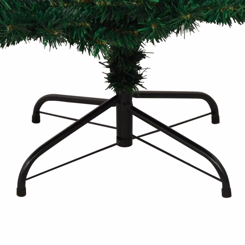 Berkfield Home Swirl Pre-lit Green Christmas Tree with Stand, Height: 150 cm – 5
