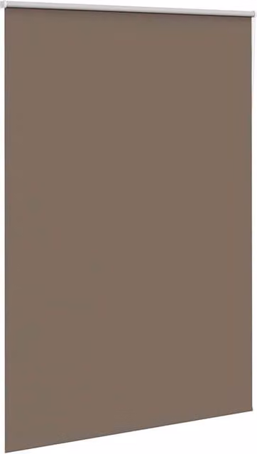 Berkfield Home Brown Blackout Roller Blind with Thermal Insulation, W: 165 cm, H: 230 cm – 1