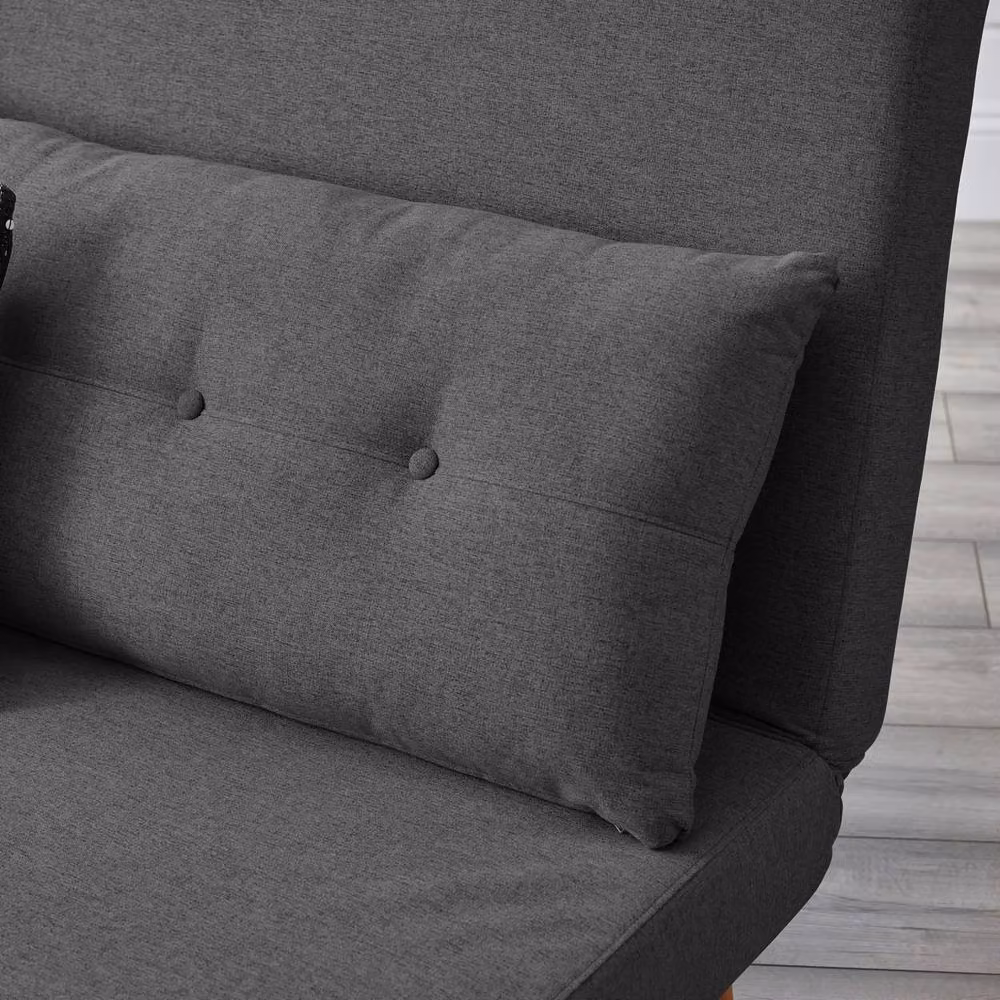 Cheshire Rowan Single Sofa Bed in Mid Grey – 3