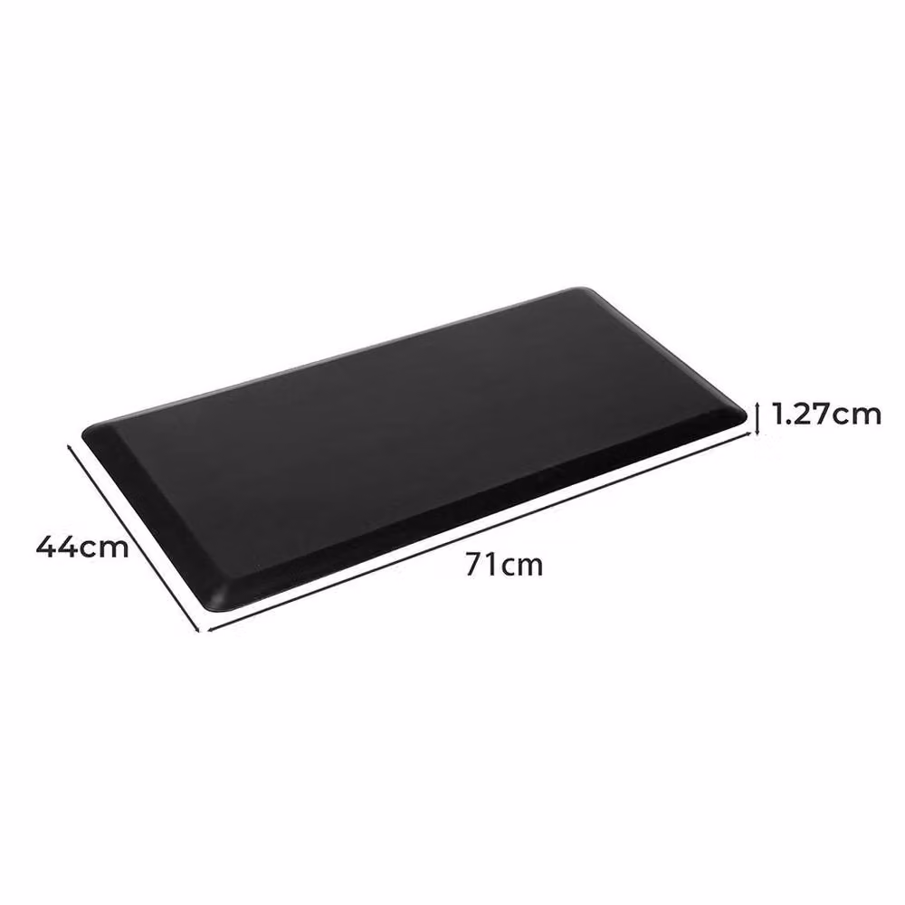 SPETLEK Anti Fatigue Kitchen Standing Floor Mat in Black – 2
