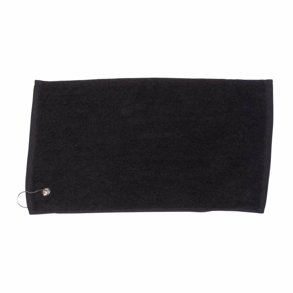 Towel City Luxury Unisex Golf Towel in Black – 2