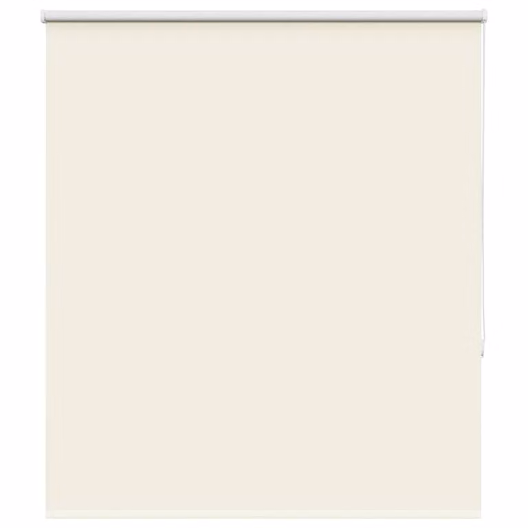 Berkfield Home Blackout Roller Blind in Off-White, Thermal Insulating Polyester Fabric, W: 135 cm, H: 150 cm