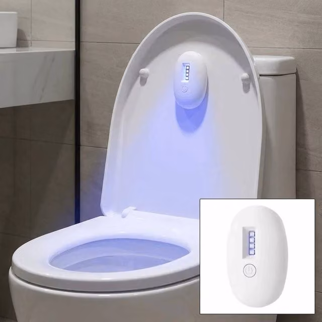 FORGEVIO Mini Toilet Steriliser LED UV Light, White, W: 180 cm, H: 180 cm – 1