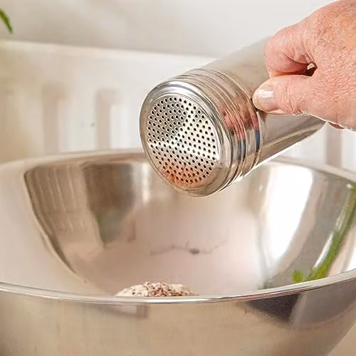 Argon Tableware Silver Stainless Steel Mesh Flour Sifter, 300ml – 3
