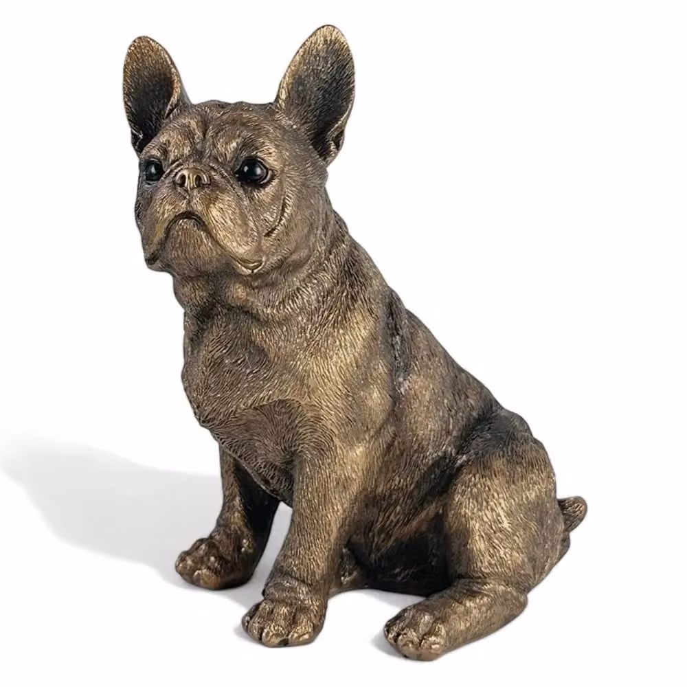 Leonardo Animal Crackers French Bulldog Bronze Effect Figurine – 2