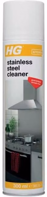 HGL HG Stainless Steel Cleaner, 300ml, White – 1