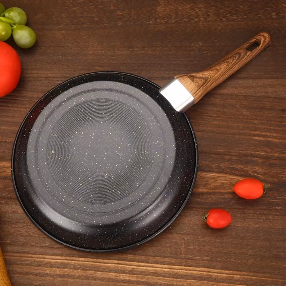 SPETLEK Black Non Stick Frying Pan with Ceramic Granite Marble Coating – 3