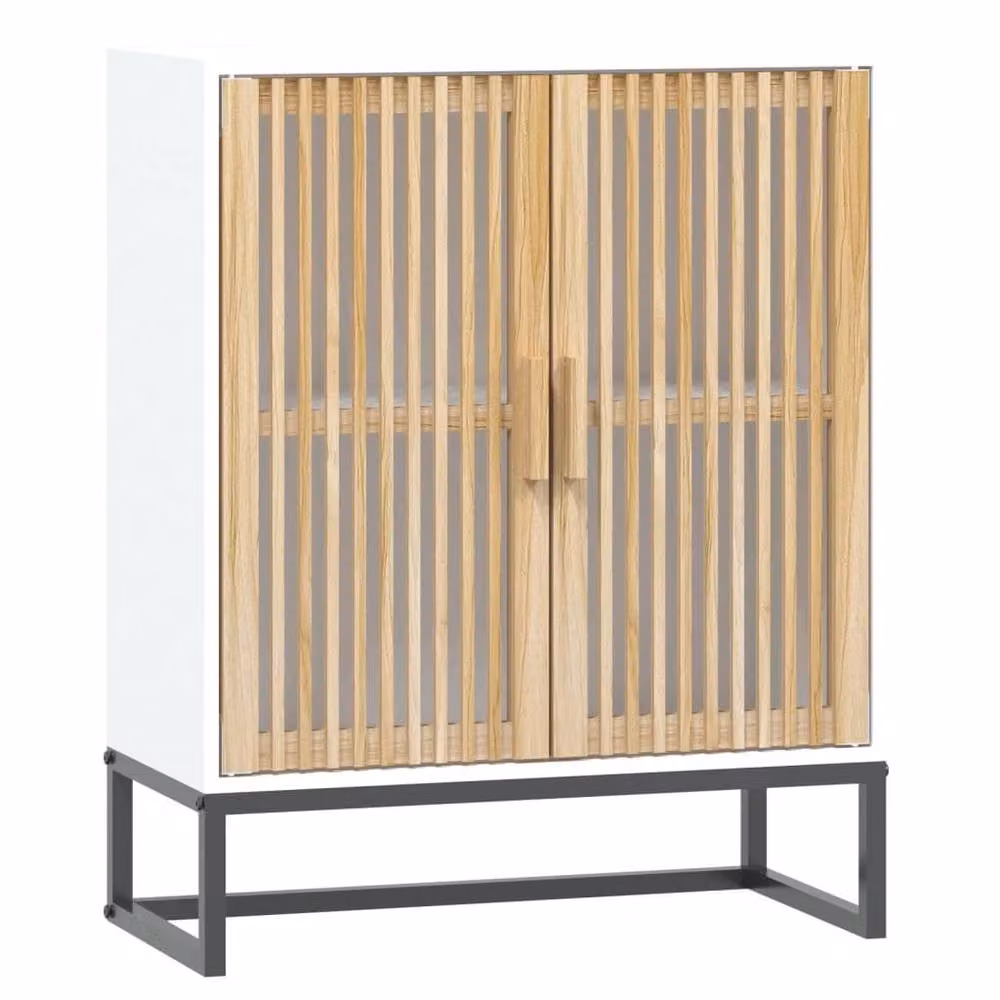 Berkfield Home White Classic Sideboard in Engineered Wood W/D/H: 60 x 30 x 75 cm – 2