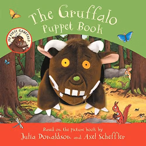 Julia Donaldson My First Gruffalo: The Gruffalo Puppet Book by Macmillan, Multicolour Board Book